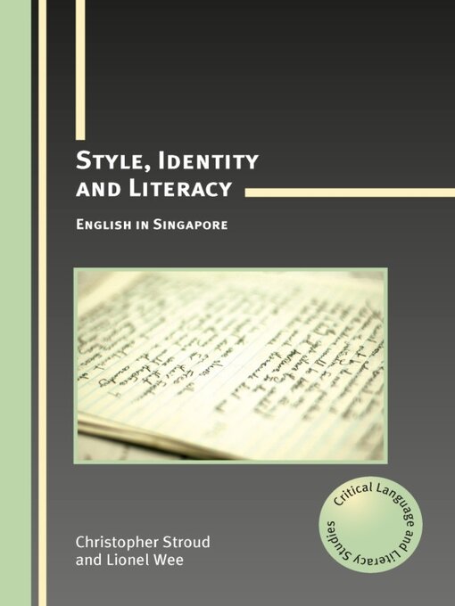 Title details for Style, Identity and Literacy by Christopher Stroud - Available